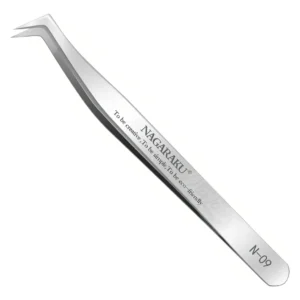 Pinça Nagaraku Curva N-09 Prata