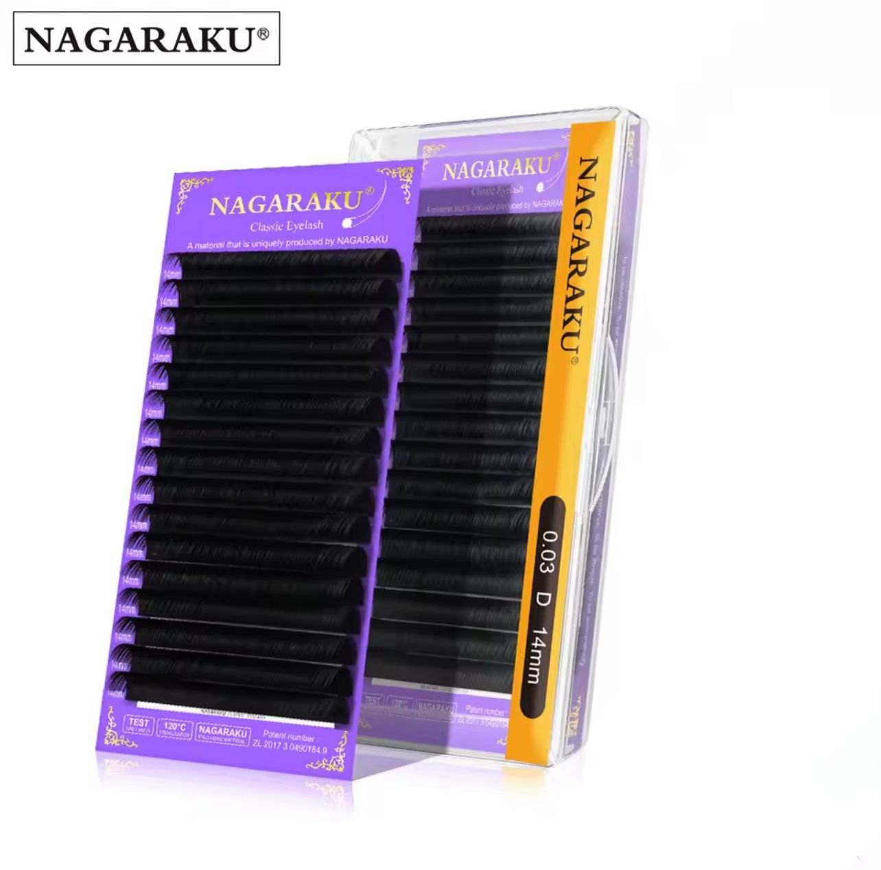 Cílios Nagaraku Volume Russo Curvatura D Preto
