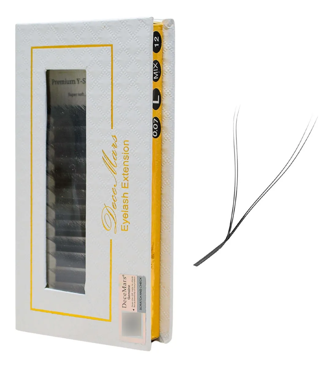 CÍLIOS DECEMARS Y 0.07 CURVATURA L MIX8-12