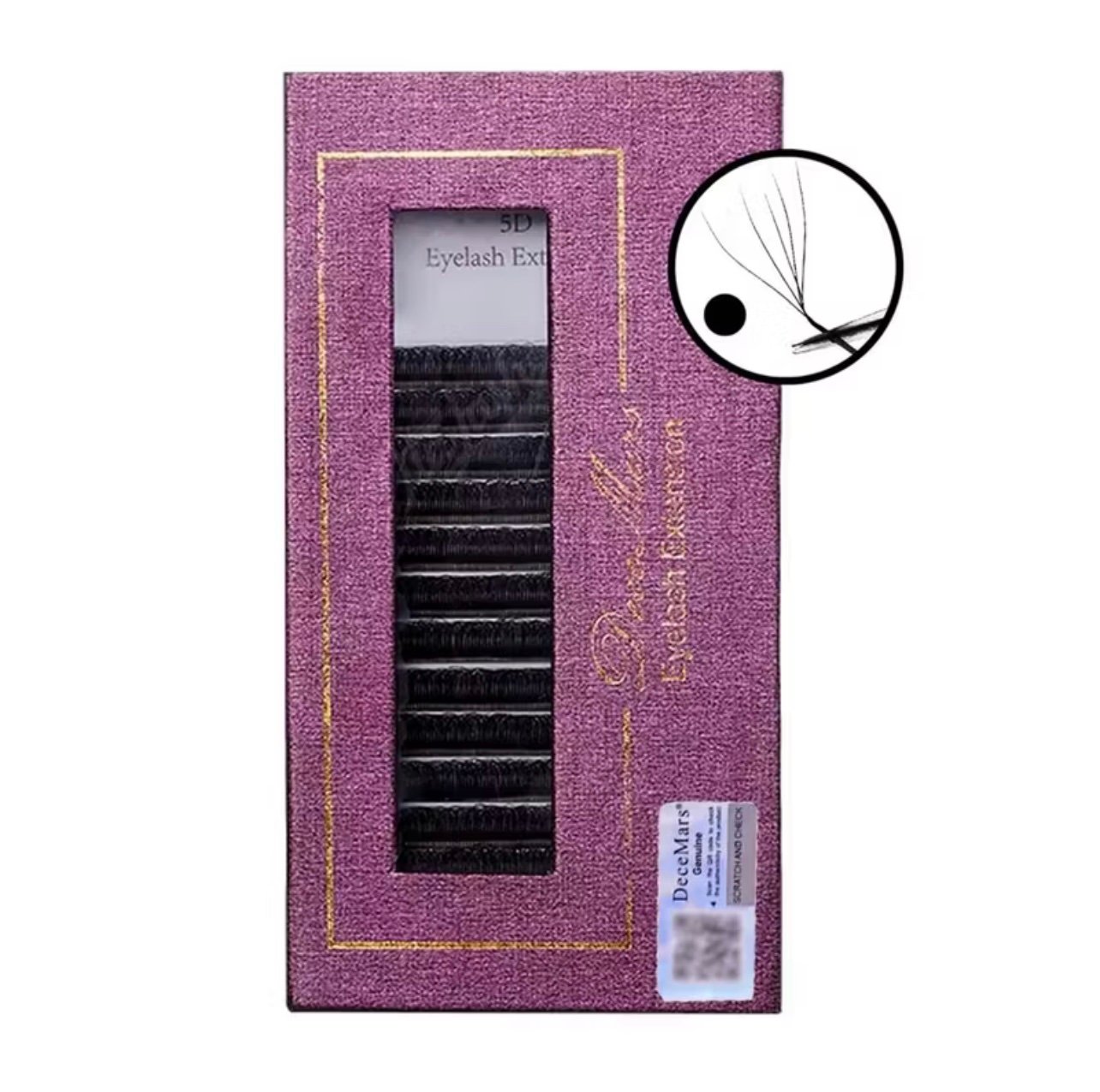 Cílios Decemars W5D Curvatura M MIX 8-14