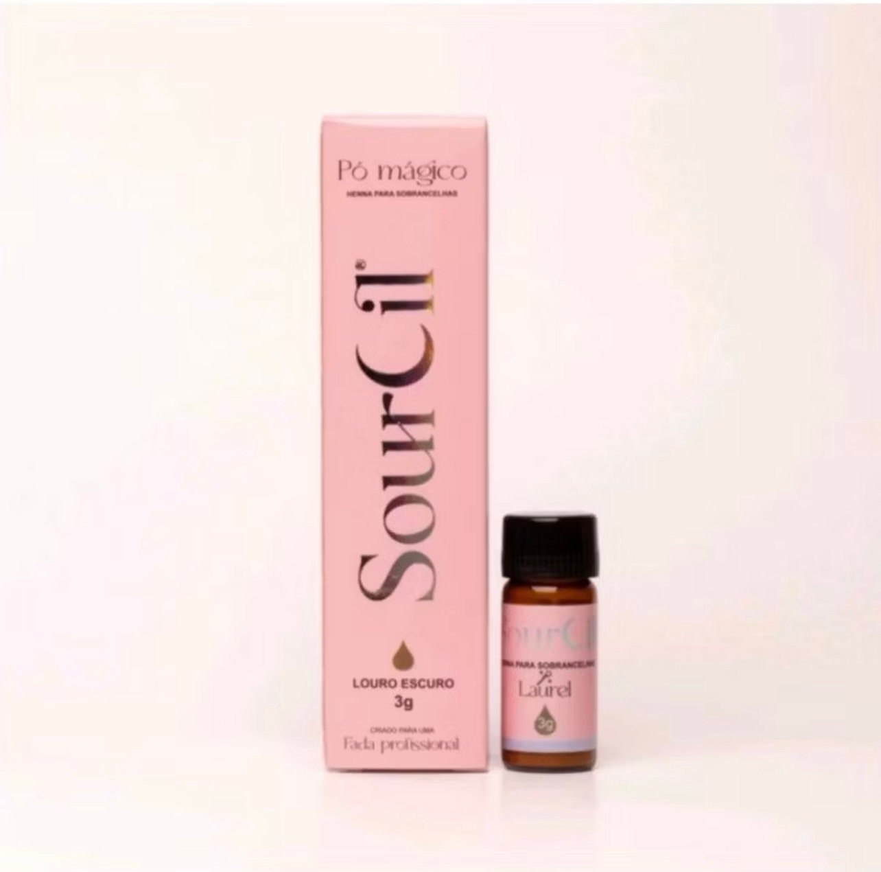 Kit Henna para Sobrancelhas Sourcil 3g