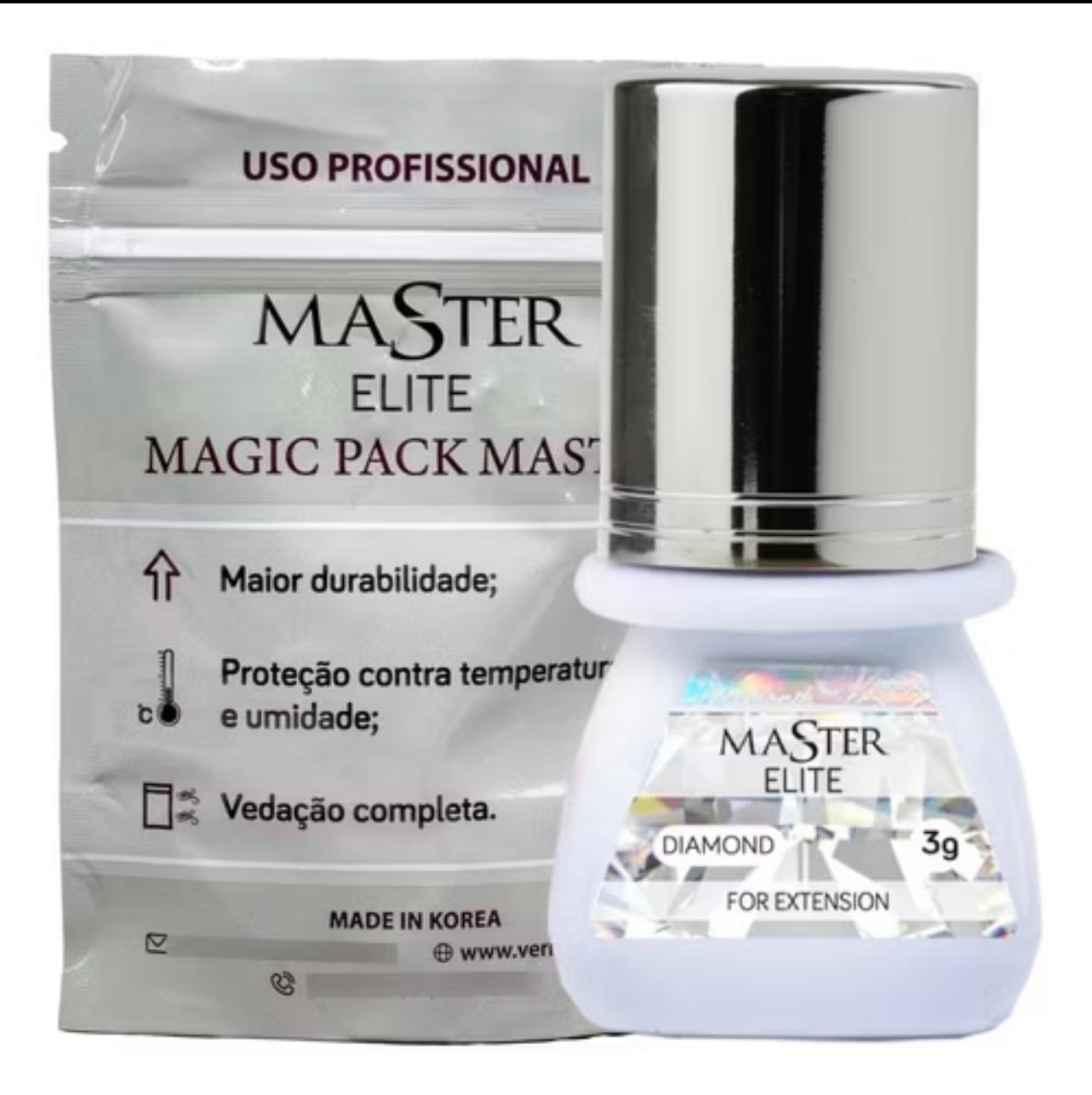 Cola Master Elite - Diamond transparente 3g